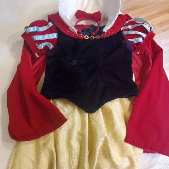 Custom Made, Park Quality, Plus Size Snow White Costume w/ Accessories - Picture 4 of 10